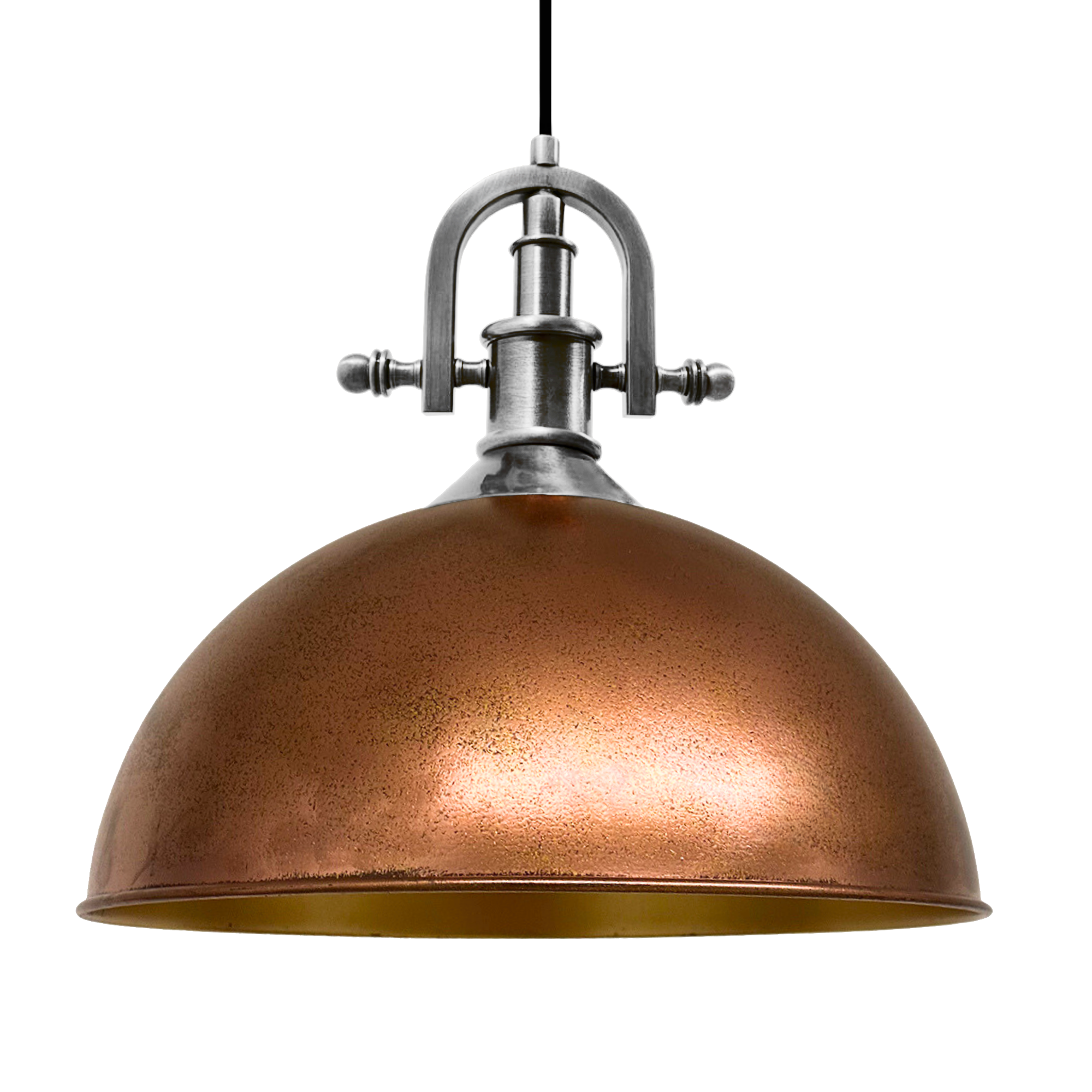 Bamyum Lipeo-Marine Küchenlampe 40 cm, Metall E27 Pendellampe